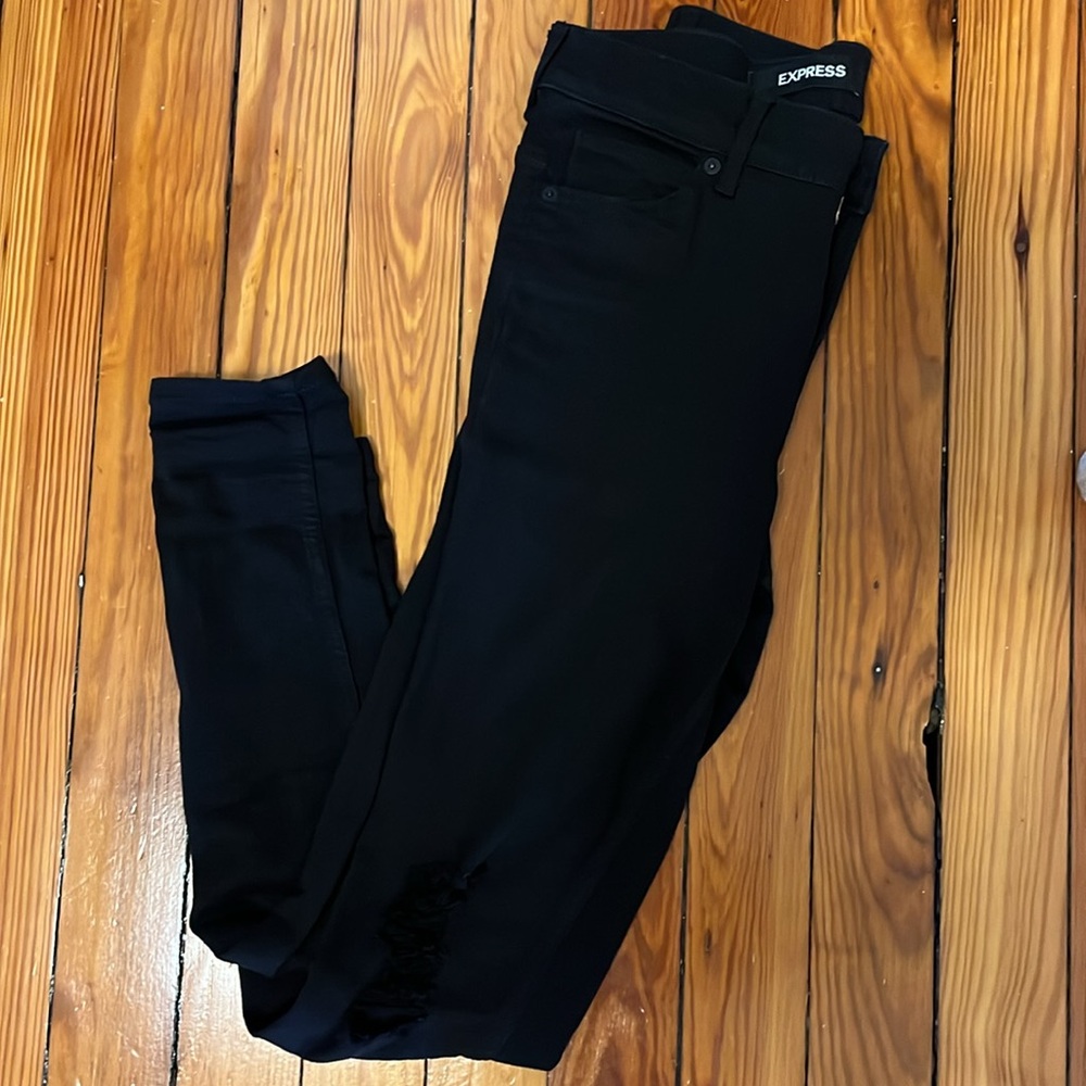 Express high rise stretch Jean legging